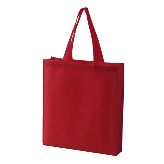 Maroon Gusset Tote Bags